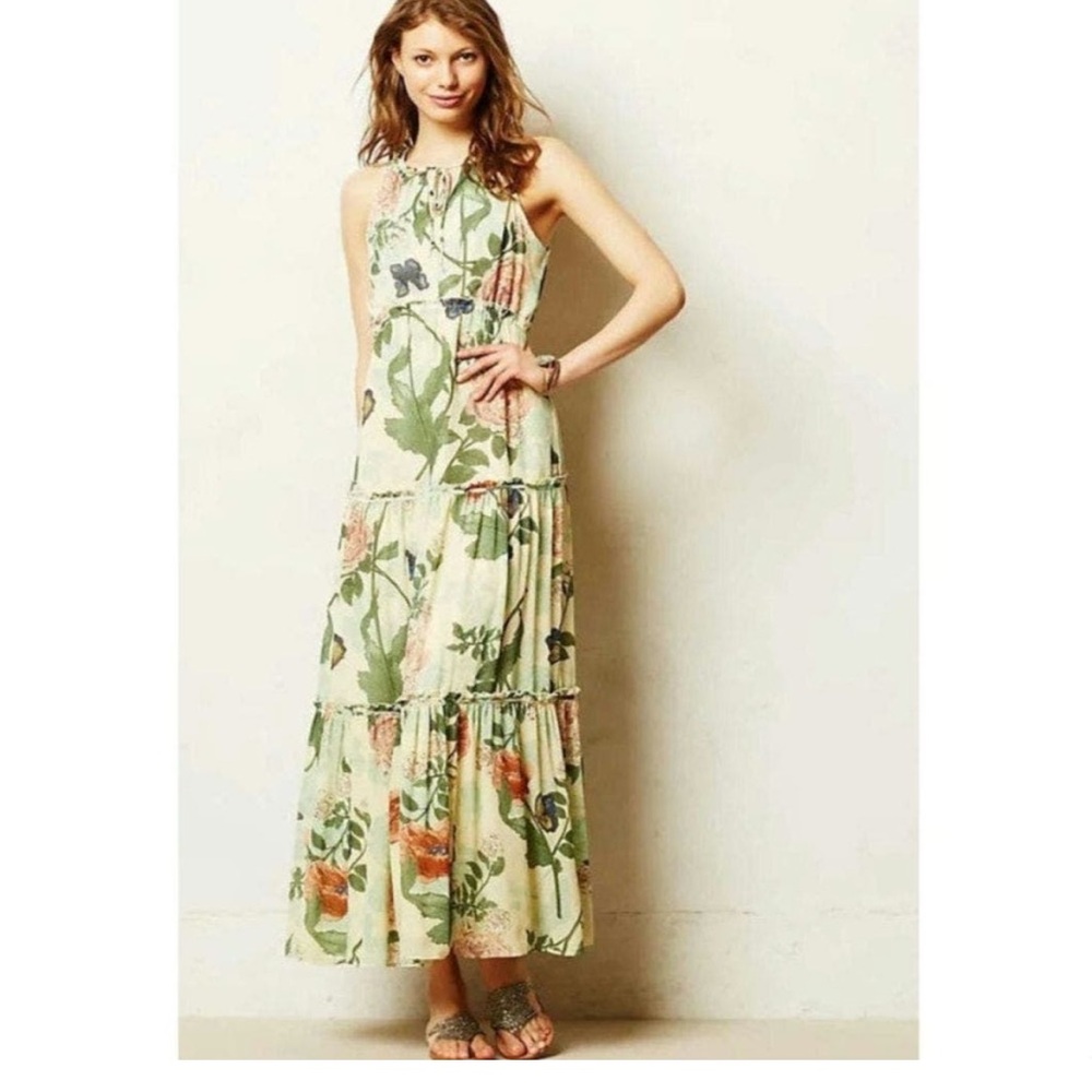 Maeve maravilla maxi dress size 8 Anthropologie